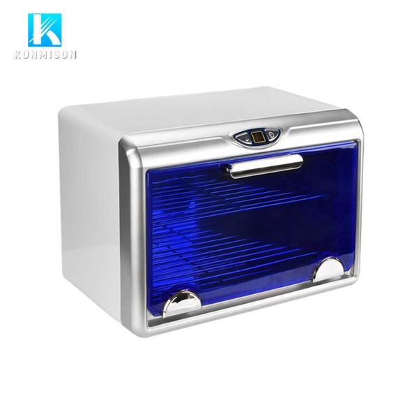 Pro -Nagelkunst -Werkzeug Sterilisation LED UV Sterilizerschrank Desinfektion mit Ozon 8W UVC -Licht für Salon Verwenden Sie kleine Werkzeuge Desinfect5832784