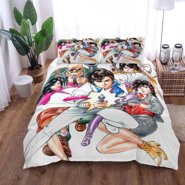 Set City Hunter Duvet Cover SET King Queen Double Full Full Twin Sle Size Linence Set tende