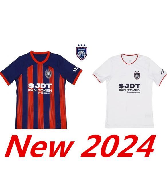 24 25 Malásia Johor Darul Jerseys de futebol adulto Ta'zim F.C.JDT Super League 2024 2025 Home Red Away White 19 Akhyar.R Men Camisetas de Futbol Top tailandês Qualidade 999