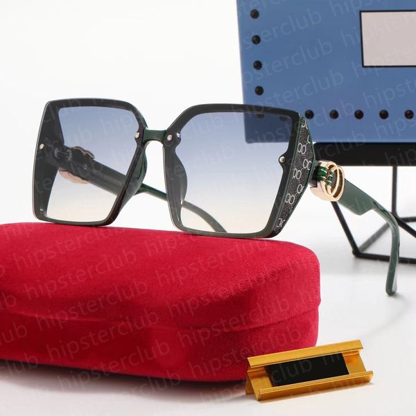Moda Mens Sunglasses Designer para óculos de sol femininos UV400 Glasses de óculos de óculos da rua da polícia da polícia do óculos de sol Hip Hop Police com caixa