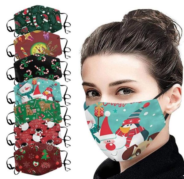 Yeni Noel Maskeleri Ev için Noel Dekorasyonları Mutlu Noeller Noel Baba Geyiği Bear Mutlu Yıllar Navidad5946038