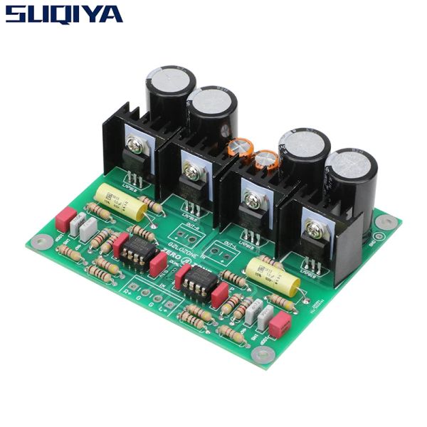 Verstärker Suqiyagermany Dual Hifi RIAA MM (Moving Magnet) Phono -Verstärker -PCB -Kit Fertiger Board OPA2134 Operationsverstärker