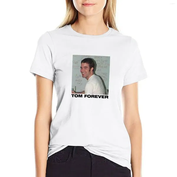 Polos da donna Myspace Tom Forever T-shirt Top oversize Corean vestiti