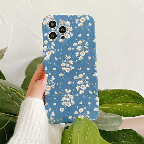 Custodie per cellulare flowers vintage custodia per telefono per telefono 15 14 13pro 11 12 pro max xr xs xs 7 8 più se 12 mini cover silicone morbido floreale