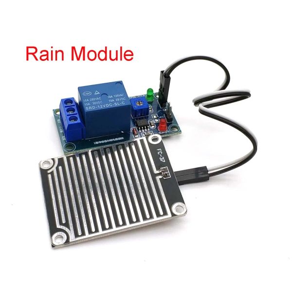 Acessórios Snow Rain Tops Detecção Sensor Module Rain Module Hunidade para Módulo de Controle de Relé Arduino Módulo do Sensor de Água da Rain