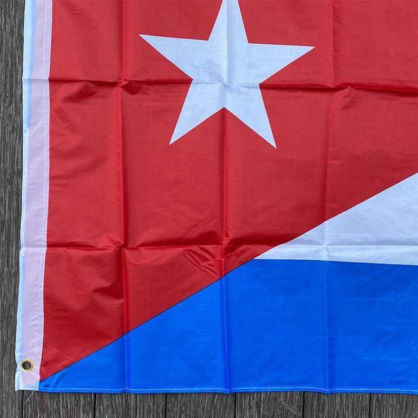 Bannerflaggen 90 x 150 cm Cuba Flag Banner Hanging National Flag Cuba Home Decoration Flags