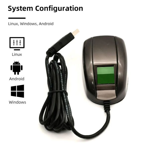 Tarayıcılar Biometrische Tarayıcı USB Parmak İzi Okuyucu Gratis SDK Optische Vingerafdruk Sensörü Voor Windows Linux Android Bedek SDK C/C + J