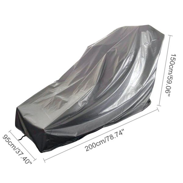 Set Waterproof Trepisphell Cover Copertura per esterni interni che cornano da jogging hine Dust Proof Shelter Protection Dustmill Cover Copertine Copertina