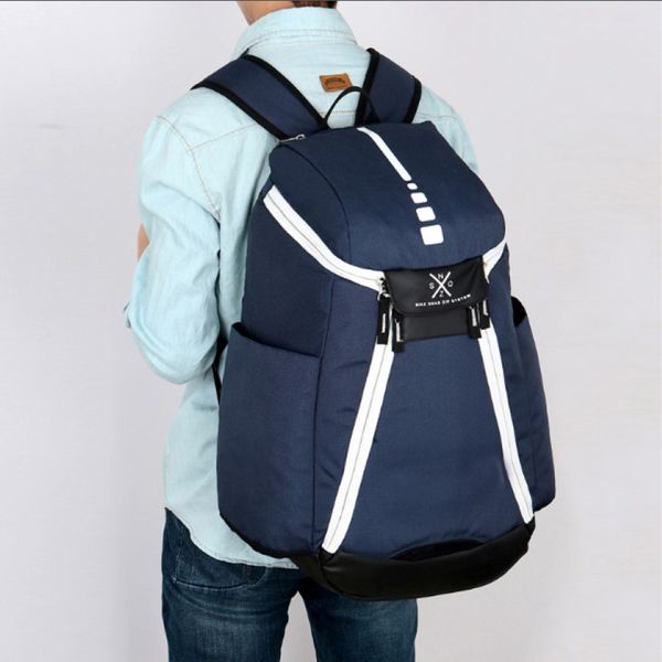 Backpack all'ingrosso-maschi per borse da scuola adolescenti ragazzi borse laptop backbag mash a scuola zaino mochila usa elite kevin durant kd 257j
