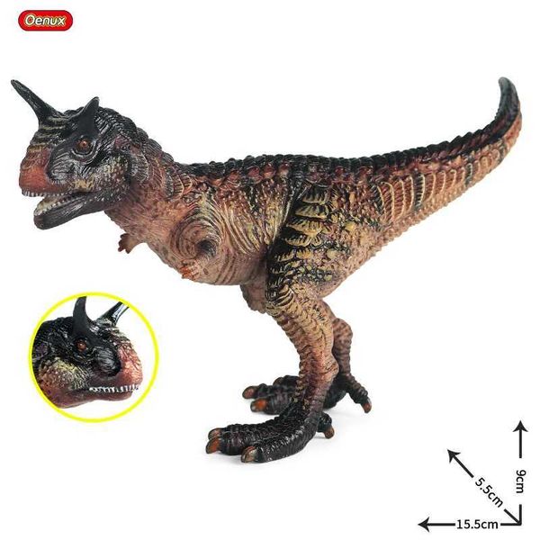 Другие игрушки Oenux Jurassic, приготовленные на пару рулоны с мясом внутри фигуры Dinosaur Brinquedo Tyrannosaurus rex Model Series Высококачественная игрушечная детская подарок Liftl240502