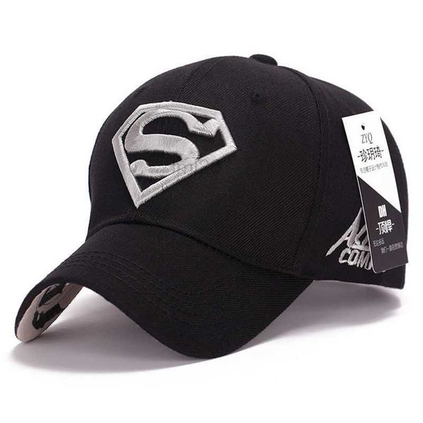 Ball Caps Fashion- Cacquette Superman Baseball Cap Men Men Brand Women Bone Diamond Snapback для взрослого грузовика Free Shipping89a3