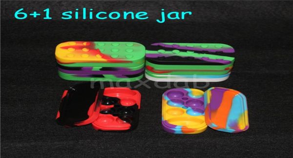 61 Caixa BHO de Grade Bho de Cera de Cera de Silício para Concentrar Oil Silicone Case Storage Jar6107215