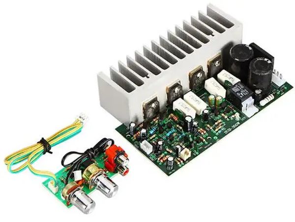 Amplifikatörler 350W Power Subwoofer Mono Amplifikatörler Profesyonel Kurul Amplifikador Ses DIY Hoparlör Ev Sineması için