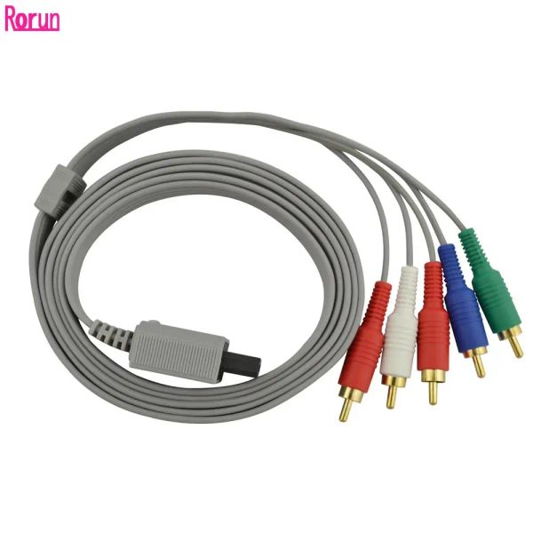Kabelkomponente HDTV 1080p AV -Kabel für Wii Wii U Audio -Videokabel -Adapterkabelkabel 5RCA für Wii