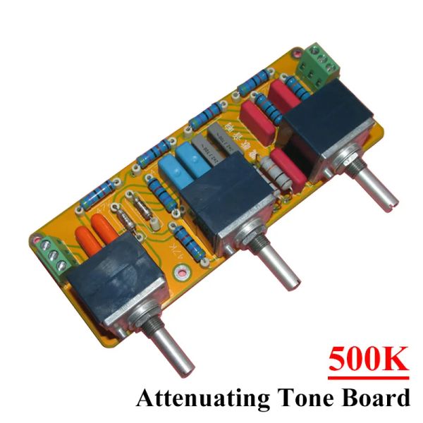 Verstärker 500K Tone Board kontinuierlich einstellbare Höhen-, Mitteltöner- und Bass -Dämpfungstonboard -Alpen -Potentiometer für Audioverstärker