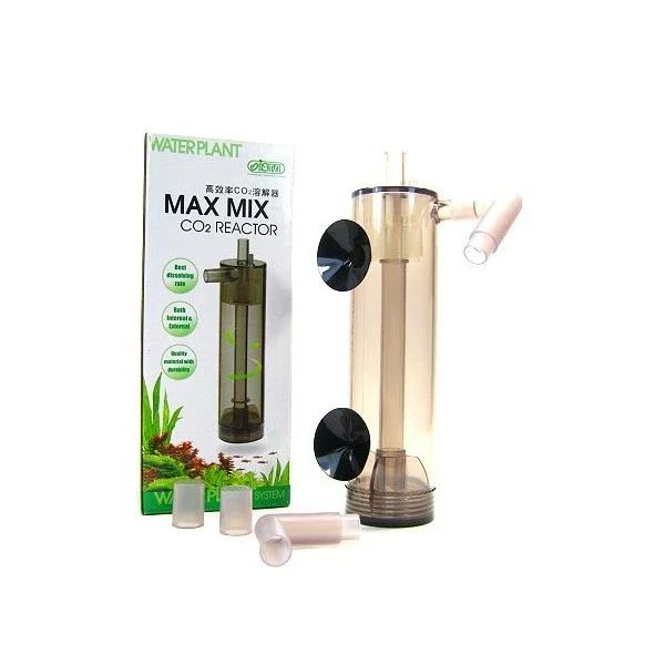 Equipamento Ista Max Mix Co2 Reactor Dissolver 10002000L/H Plantas de água aquário Difusor externo Atomizador 12/16mm 16/22mm Tanque de peixes (L)