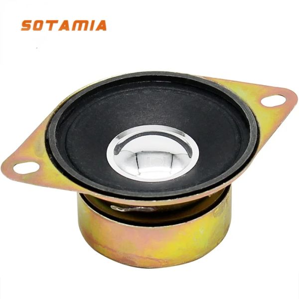 Verstärker Sotamia 2pcs 1,5/2 -Zoll -Hochtöner -Lautsprecher 4 Ohm 5W 8 Ohm 10w Höhenlautsprecher Audio -Lautsprecher mit Ohr für Home Power -Verstärker