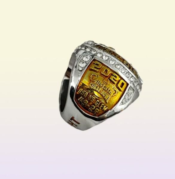 Ohio State University S Ring 2020 Big Ten All State Sugar Bowl Futbol Kafası Yüzükleri9385667