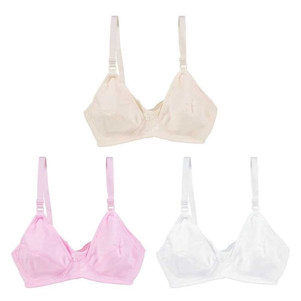 La maternità intimata in gravidanza da donna in gravidanza reggiseno morbido e traspirante reggiseno di mangime facile da adattarsi alla biancheria intima adatta per le donne in gravidanza 2405