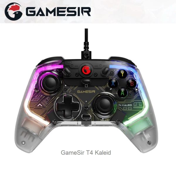 Topi Gamesir T4 Kaleid Gaming Controller Gamepad cablato con effetto Hall si applica alla scatola Nintendo Switch Windows PC Android TV Android