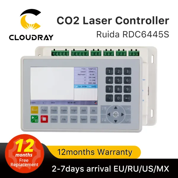 Controlador RUIDA RDC6445 RDC6445G RDC6445S CONTROLADOR PARA CO2 ATUALIZAÇÃO DE MÁQUINA DE CORTE DE AGRAVAÇÃO