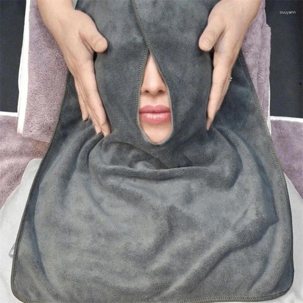 Handtuch Super weiches Mikrofaser -Gesichtssatz U Form Perfekt für Spa -Maske Entfernen von Wrap