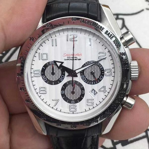 Designer Watch Reloj Uhren aaa quartz Uhr Oujia Haima Sechs Nadel Rose weiß