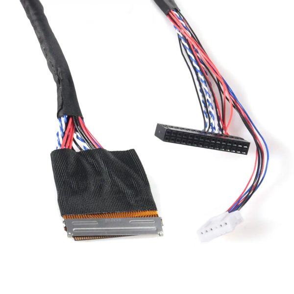 Aksesuarlar Aokin Universal Special Ipex 20474 2CH 6bit 40pins LP154WP4TLA1 için 0.4mm pin perdesi 15.4 inç LED LCD LVDS Ekran Kablosu 3663