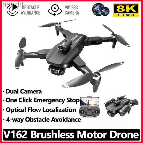 Drones 8K HD Mini V162 Drone Dual Camera Obstro