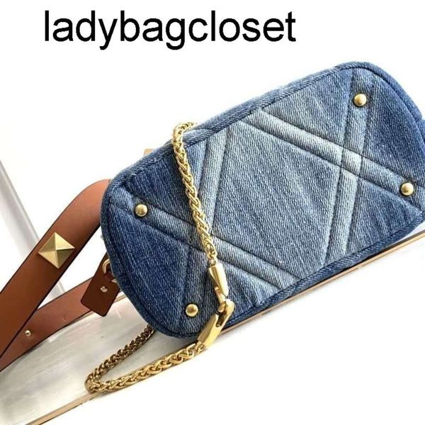 Crystal Wallet Valentionz Bags v Designer Bags for Ladies Vahigh Crossbody Denim Flap Bol