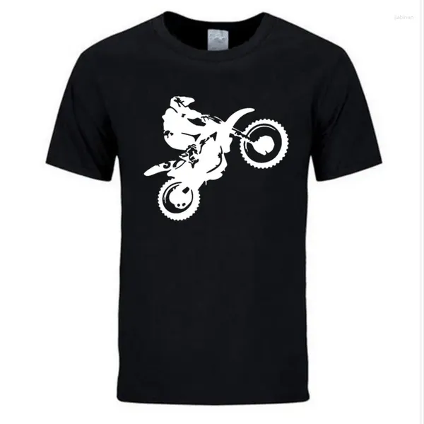 Camisetas masculinas da marca de moda de verão - manga de camisa Casual Motocicleta de Cross Country de manga curta Casual