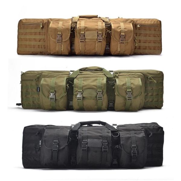 Stuff Sacks 47 '' 42 '' 36 '' Militray Uactical Sırt Çantası Çift Tüfek Çantası Kılıf Açık Atış Avcısı CARR 301Z