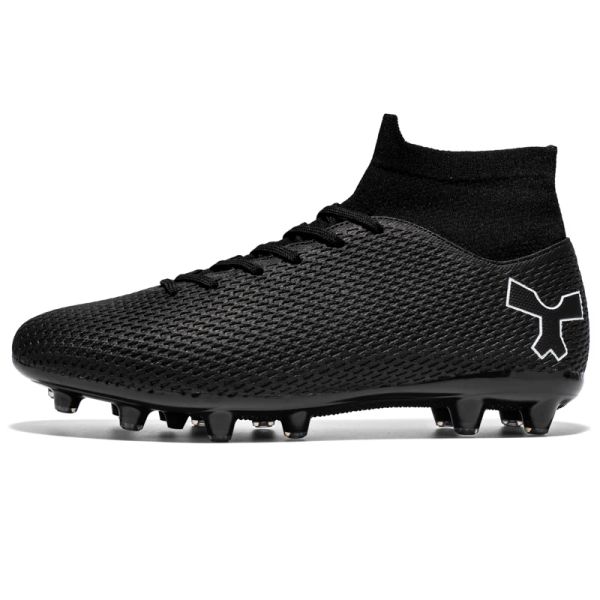 Botas novas botas de futebol de pico longas de pico homens quebrados unhas de futebol age/tf treinar chuteiras de futebol tênis