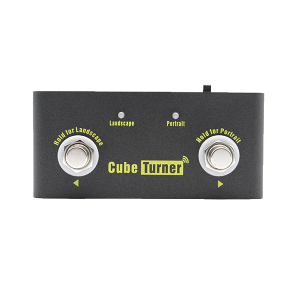 Aksesuarlar Cube Turner Kablosuz Sayfa Turner Harici Bluetooth Sayfa Turner Pedal, iPad iPhone ile uyumlu Looper bağlantısını destekler