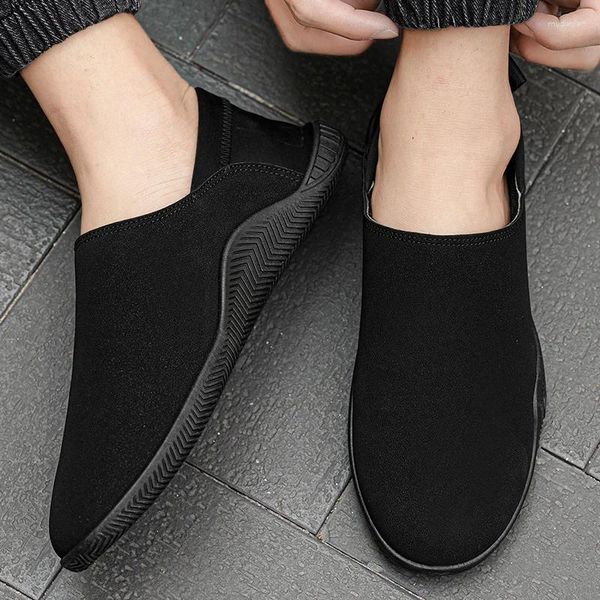 Scarpe casual maschi 2024 estate traspirante per il tempo libero che guida uomini pigri slip-on