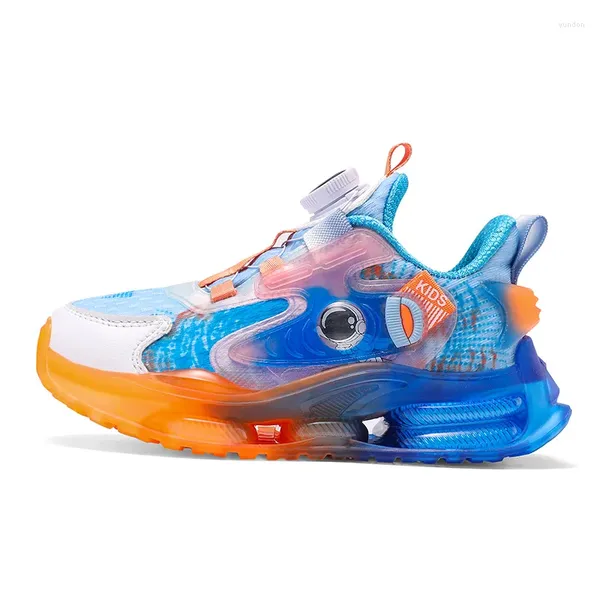 Sapatos de basquete Moda infantil tênis crianças desenho animado astronauta esportes tenis para menino menina tênis de tênis