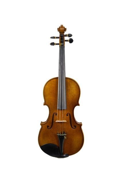 4/4 handgefertigte Geige Natürlicher akustischer Stradivari Kopie Fichte Top Maple Back Fall