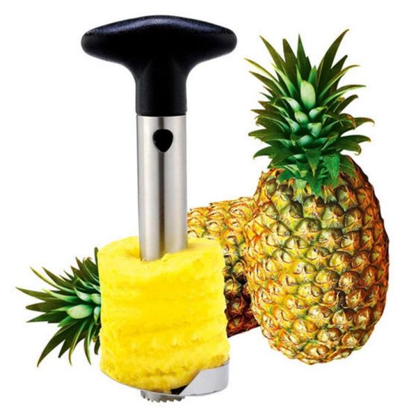 Paslanmaz çelik ananas soyucu kesici kesici dilimleyici çekirdek aletler meyve sebze bıçağı gadget mutfak saralizer ooa48313901534