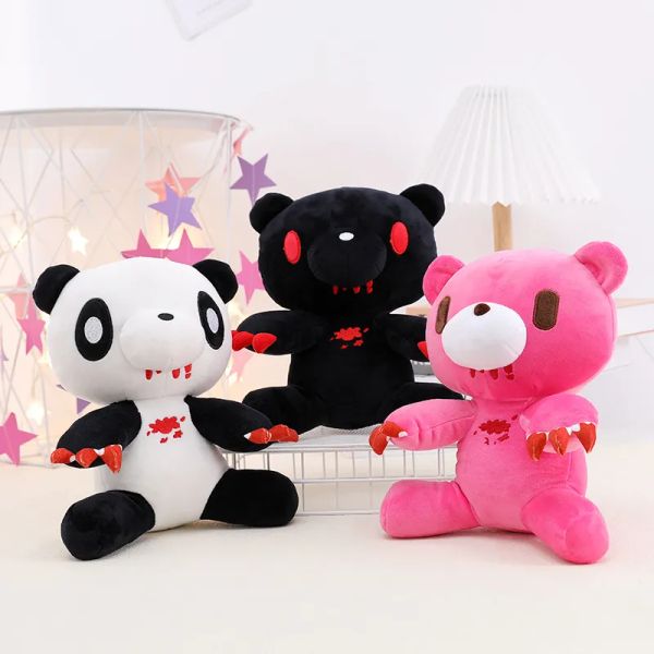 A nova boneca de pelúcia rosa de Kawaii Pink Cute Teddy Bear Children Brush Toys Free Ups/DHL