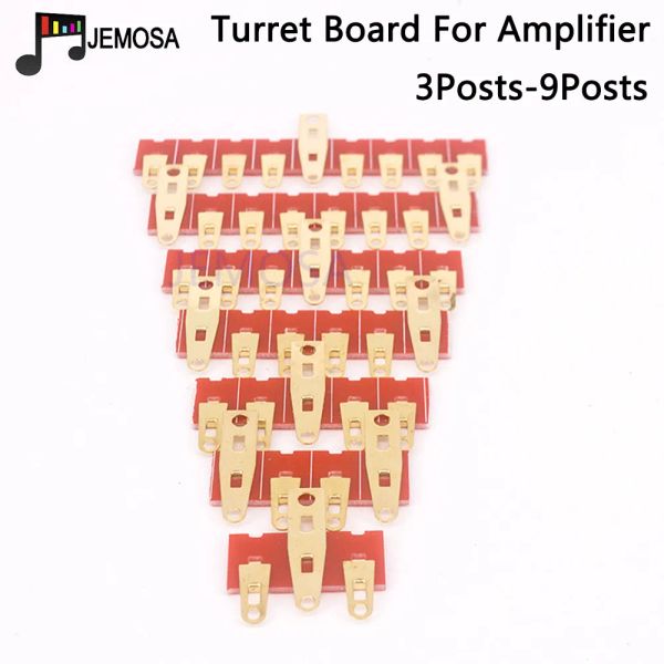 Amplifikatör 10 adet 3post ~ 9post taret kartı altın kaplama DIY proje ses şeridi kartı etiketi tahtası terminal pabuç kartı vakum tüp amplifikatör