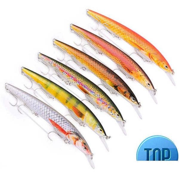 Esche esca 1 pezzi 15 cm 18g/11,5 cm 9g Lifelike galleggianti galleggianti Giappone esche dura pesca pesca a pesca attillata stretta ganci alti bacinifish otazk in plastica