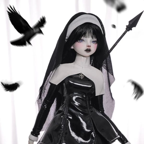 Куклы Shugafairy Satani Bjd Doll 1/4 Bertha Punk Style Meat Leg Exquisite Limited Edition Collectable Ball Coalted