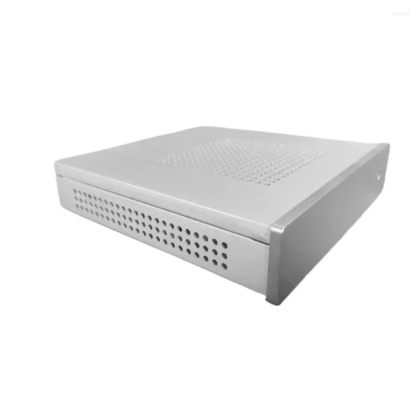 Masa Bezi Arsylid KT13 Ultra Nezek Itx Kılıf Alüminyum İnce Taşınabilir 19x19x38mm HTPC IPC Mini Bilgisayar Şasisi 20mm Soğutma Desteği WiFi