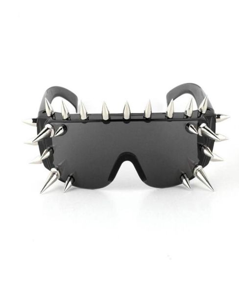 17 21 25 adet perçin güneş gözlüğü kadın tasarımcı steampunk gözlükleri gotik hip hop punk parti erkekler gözlük stiliniz 6651608