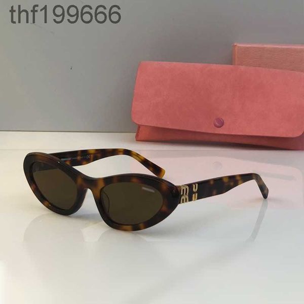 Cat Eye Sonnenbrille Mui Luxus Designerin Brille Party Sex Anziehungskraft Frauen Einfache und modische hohe Qualität für Frauen Lady 4nyo