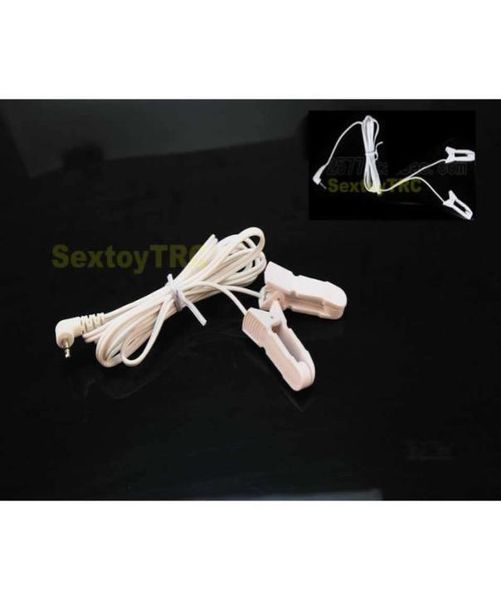 Electro sexo acessório de brinquedo electrastim mamilo braçadeira elétrica clitóris shok clamps fetish bdsm bondage engrenagem b03160273344576