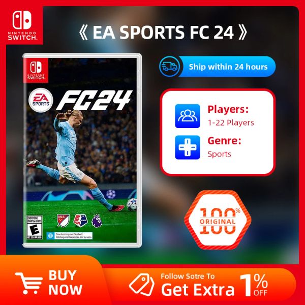 Offerte Nintendo Switch Game Offertes EA Sports FC 24 Giochi Cartuccia fisica scheda per Switch OLED Lite