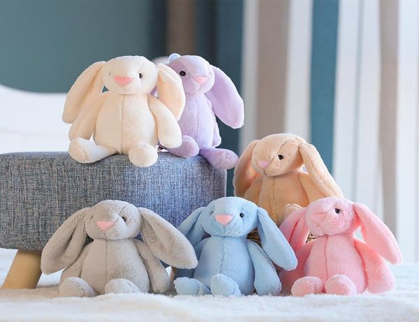 Easter Bunny Plush Party Toy Party Longred Rabbit Doll Children039S Decoração do quarto de férias 12 polegadas 30cm 4 Styles5164812