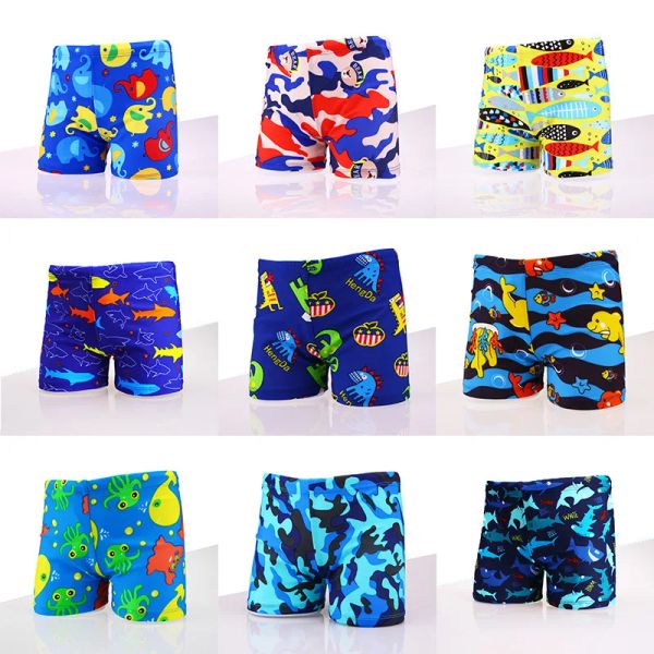 Costumi da bagno 2024 Nuovi cartoni animati Trunks per ragazzi Trunk da nuoto costumi da bagno per bambini per bambini Shorts Shorts Boys Abiti