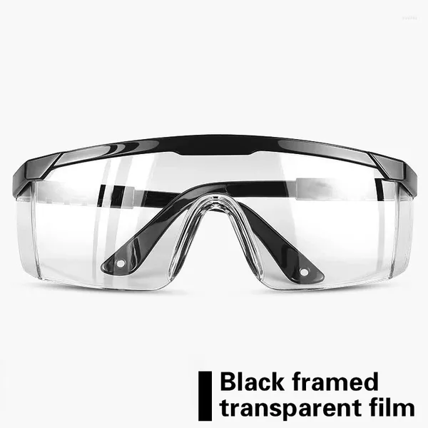 Eyewear ao ar livre 1pcs Anti-Slash Work Segurança Vicola Olhos Proteção ao laboratório Óculos protetores Ciclismo de prova de poeira do vento protetor